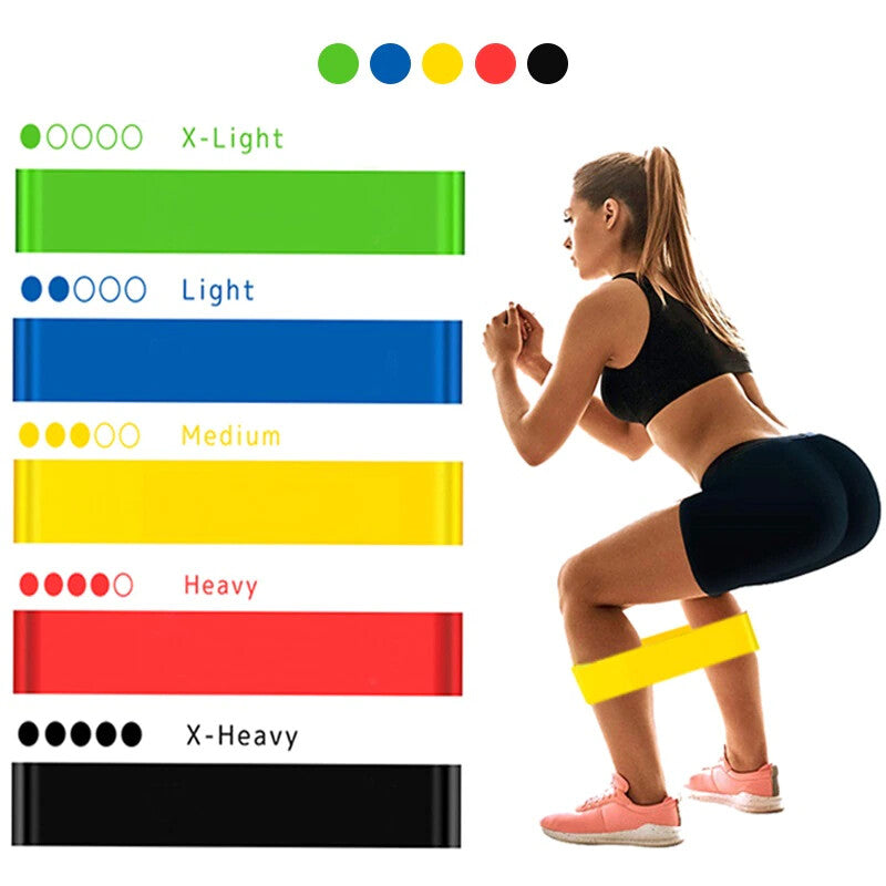 Fitness Bänder Band Set Beine Gymnastikband Widerstandsbänder Yoga Fitnessbänder