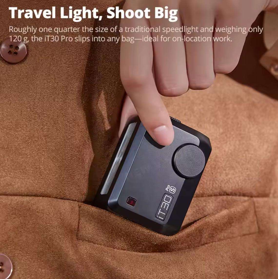 Godox iT30 Pro Kamerablitz 2,4G Taschenblitzlicht TTL für Sony Canon Nikon Fuji
