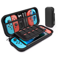 Hülle für Nintendo Switch 2 Tasche Reisetasche mit 8 Spielkartenfächern Schwarz