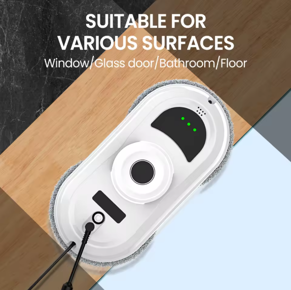 Fensterputz Putzroboter Wischroboter 5600 Pa mit Fernbedienung Fensterreinigung