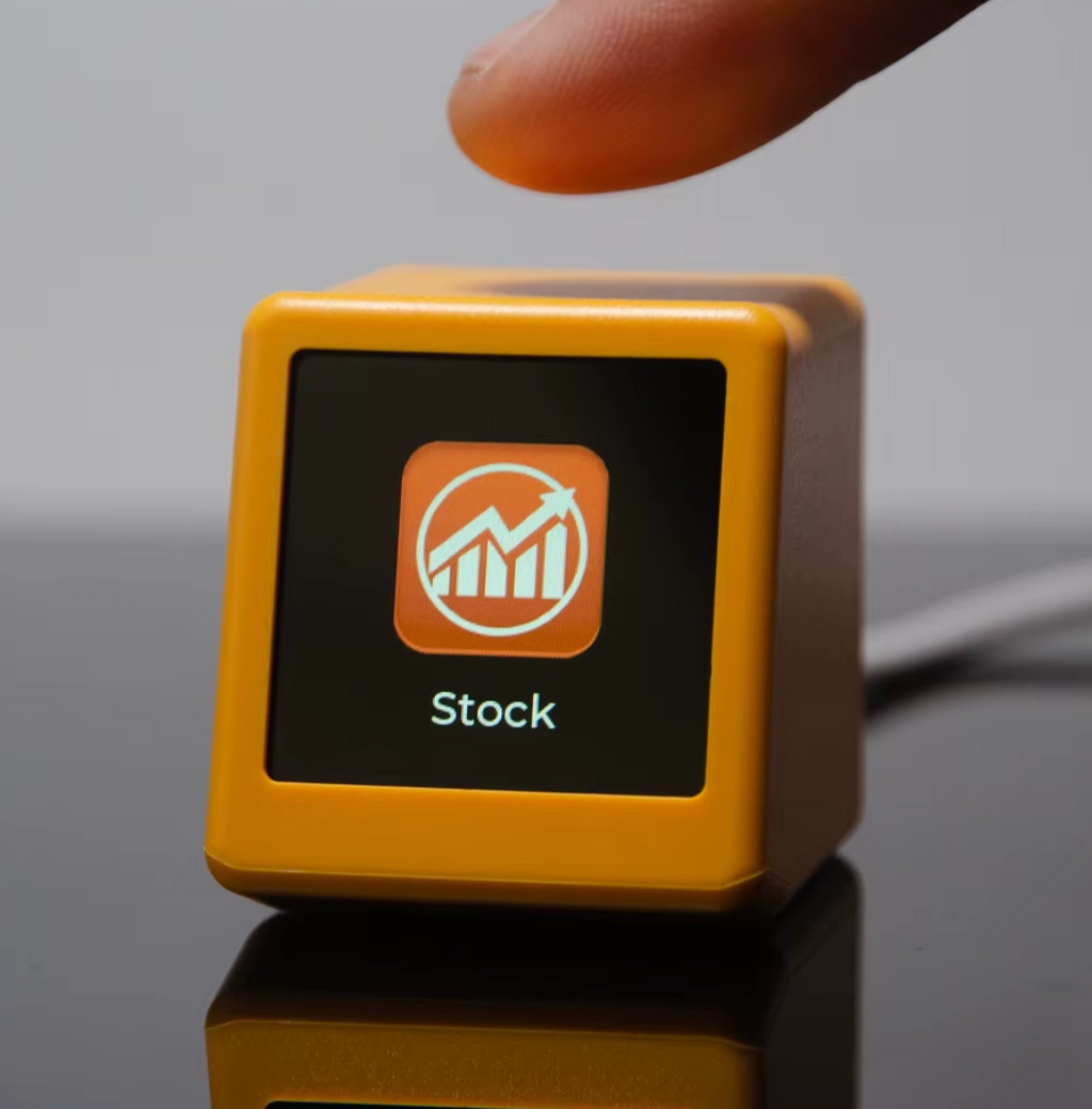 GeekMagic Smart Stock Screener Aktienkurs Anzeige Wetteranzeige PC Monitor