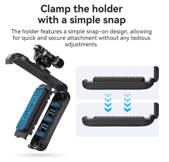 Gimbal Rucksackclip für Action Kamera Actioncam für Insta360 GoPro DJI Universal