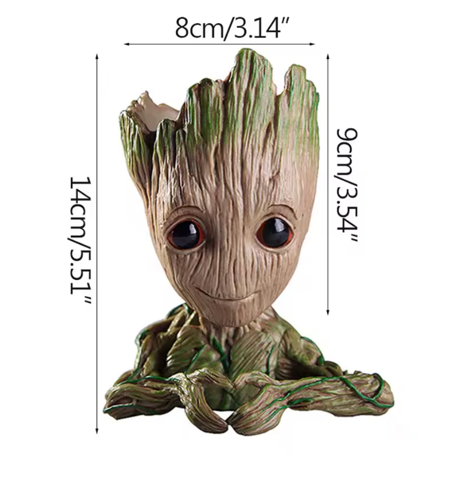 Baby Groot Blumentopf Übertopf Figur Deko Stiftehalter Top Dekoration