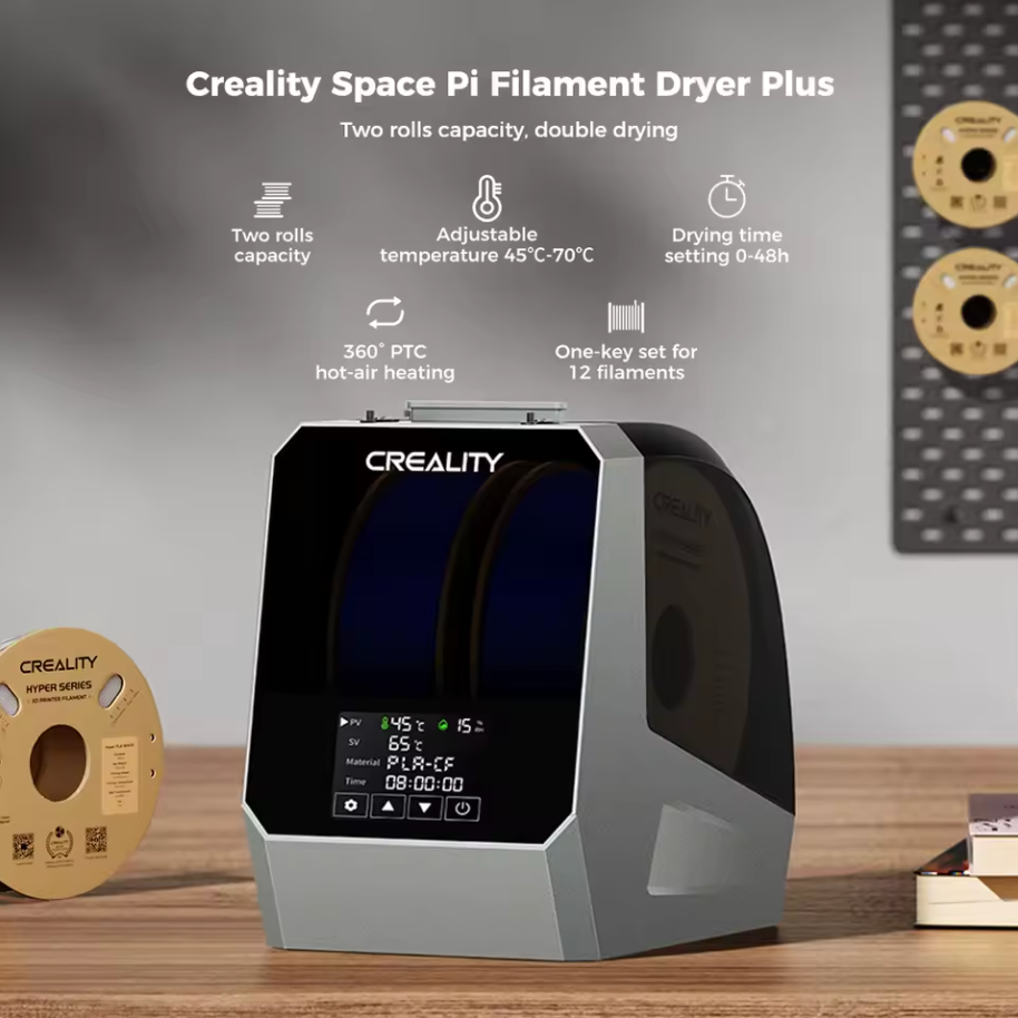 Creality Space Pi Plus Filament-Trockner Filament Trockner 3D Drucker 2 Spulen