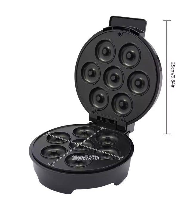 Donut Maschine Maker Mini Donut 1000 W antihaftbeschichtet