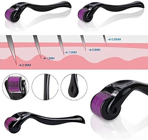 Derma Roller Anti Ageing Regeneration Massageroller Mikronadelrolle Mesotherapie