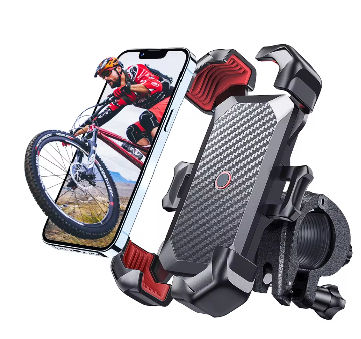 Fahrrad Handyhalterung Universal Smartphone Halterung 4,7 - 7 Zoll Fahrrad 360°