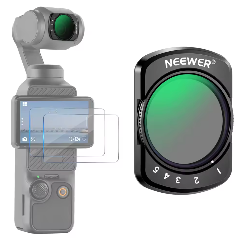 Magnetisches ND Filter Set für DJI Osmo Pocket 3 CPL UV ND8 bis ND1000