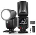 NEEWER Z2 PRO 2.4G TTL Rundkopf Blitzgerät kompatibel mit Sony Nikon Canon