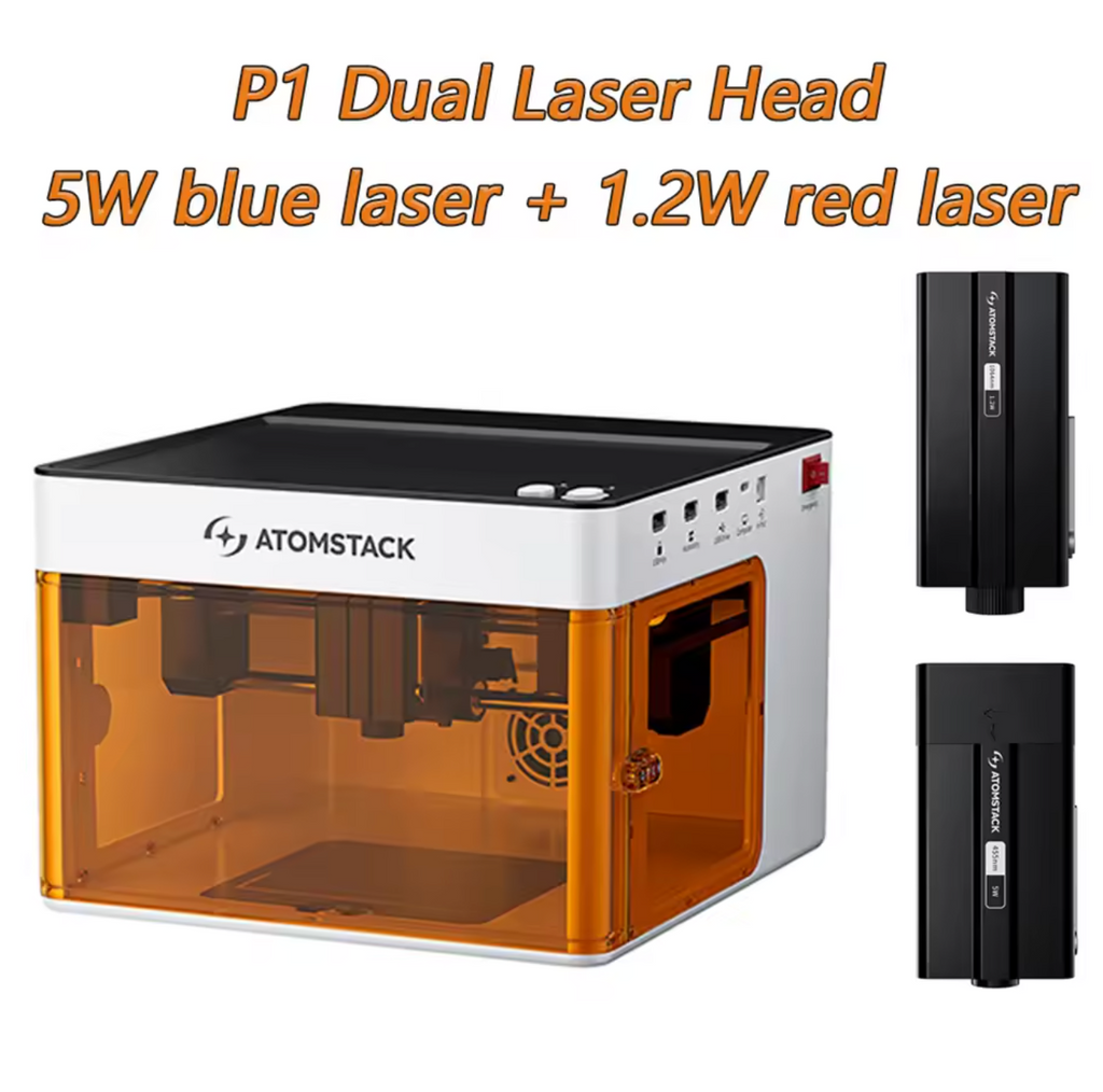 Atomstack P1 Lasergravurmaschine Graviermaschine Lasercutter CNC App Steuerung