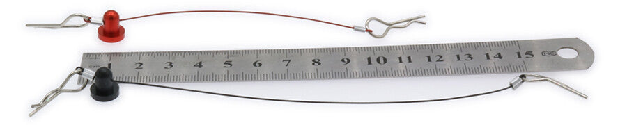 RC Anti-Lost Karosserieklammern mit Schraubfixierung Modellbau Body Clip[100mm]