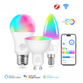 Smart LED Glühbirne RGB Bulb WiFi E27 E14 GU10 App für  Zigbee Alexa und Google
