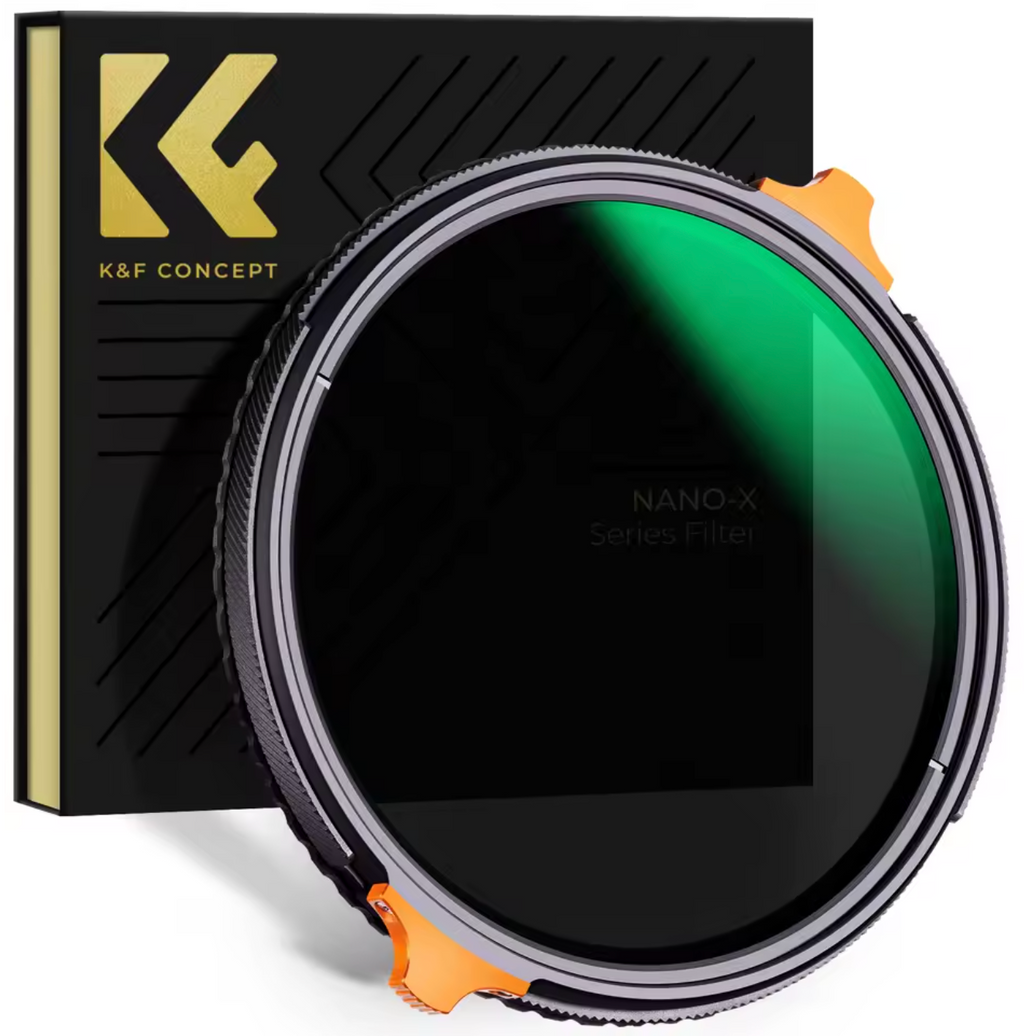 K&F Concept Variabler ND-Filter Kamerafilter ND4 bis ND64 Zirkular Polarisiert