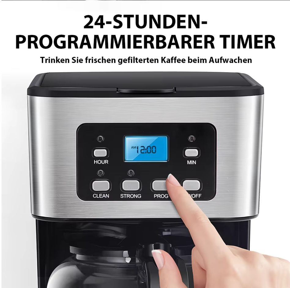Kaffeemaschine Espresso Maschine Kaffee Maschine Kaffeepulver selbstreinigend