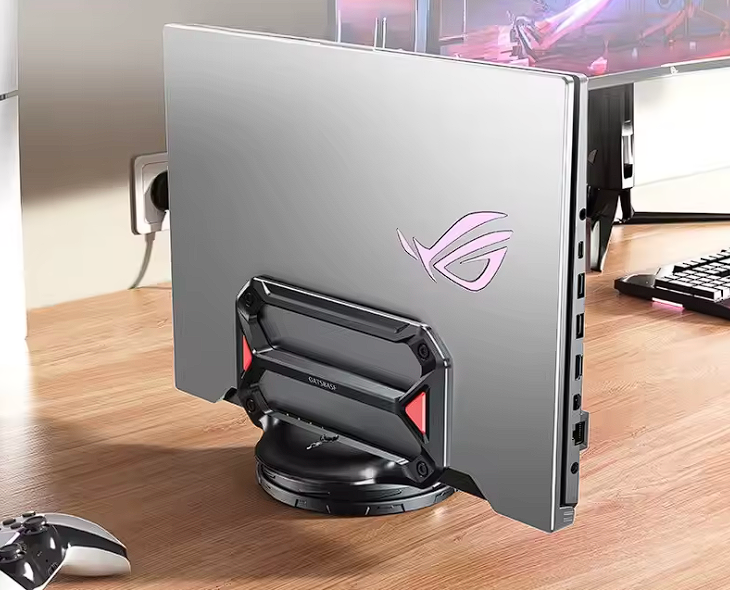 Laptop Ständer 10"-17" Tablet für Mini PC Mac Studio Halterung 360° Drehbar