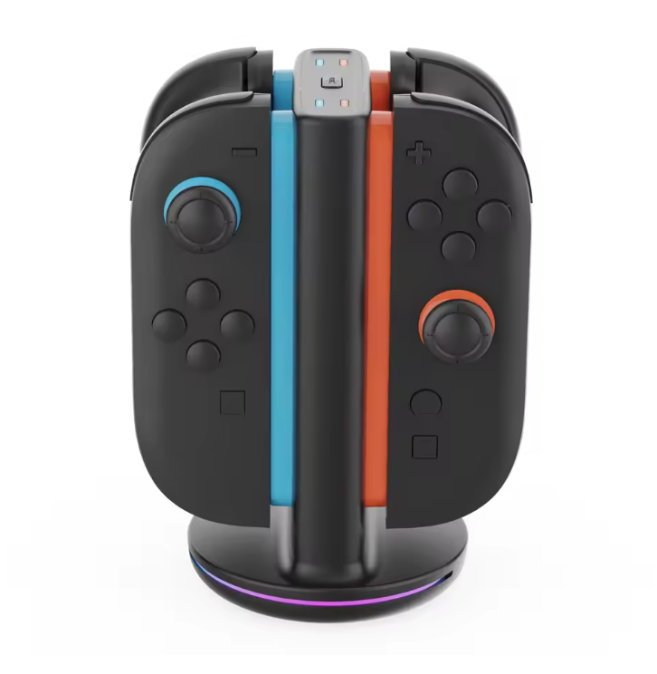 4in1 Ladestation für Nintendo Switch 2 Joy Con Ladedock Ladegerät Charger