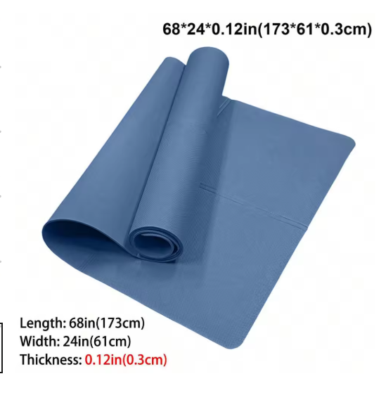 Yoga Matte Fitness Matte Sportmatte Gymnastikmatte Pilates Sport Gymnastik Yoga