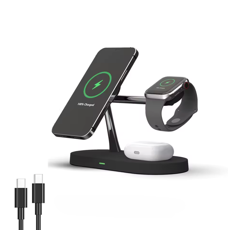 3in1 Magnetische Kabellose Ladestation Für Apple Watch 10 Ultra iPhone 17 16 15