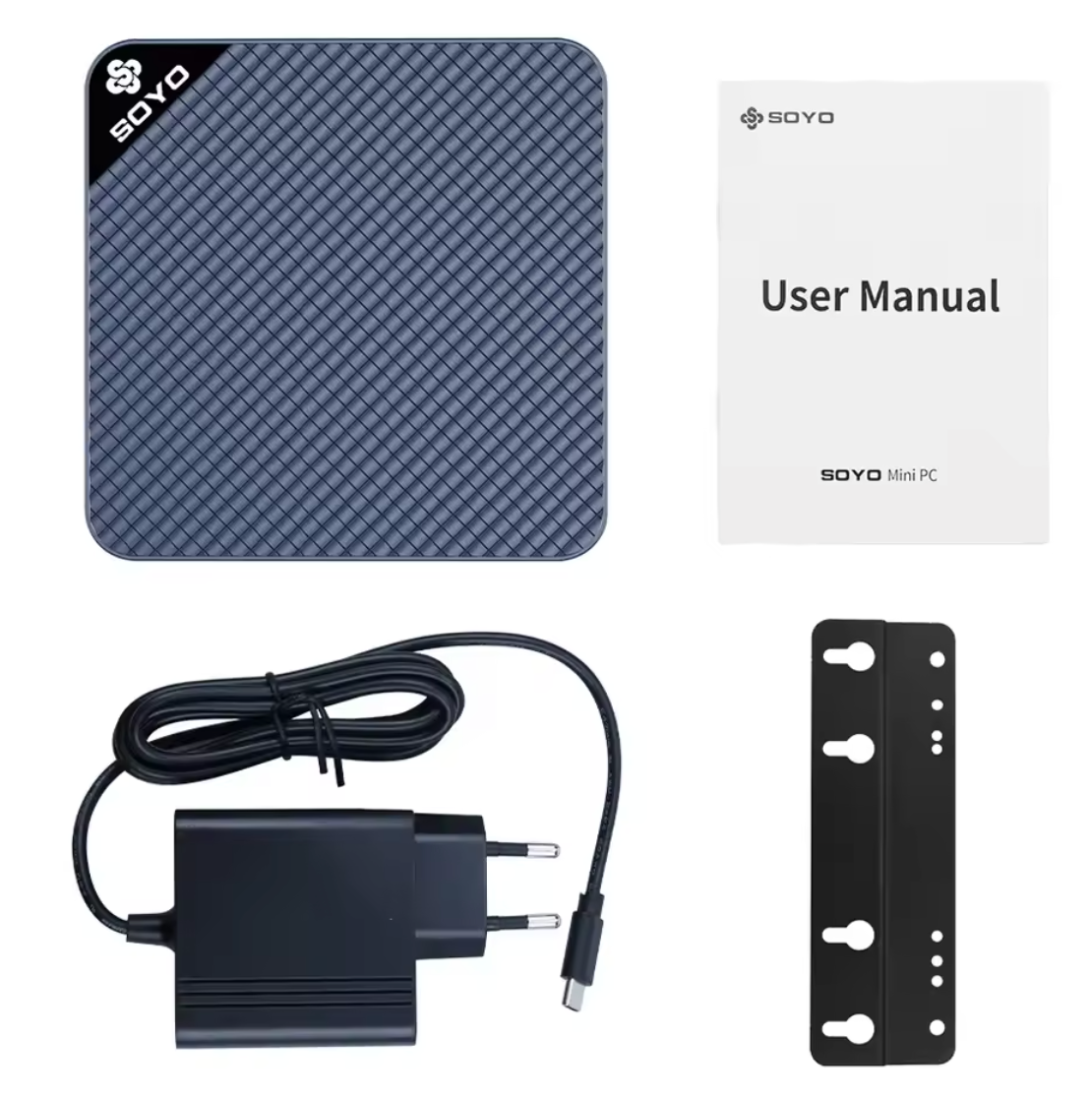 Soyo Mini PC M4 Mini Intel N150 CPU 12GB DDR5 Ram 512GB SSD