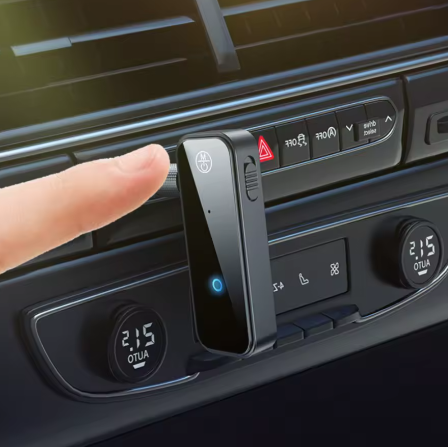 Bluetooth 5.3 Audio Receiver Adapter AUX Kabel Auto 3.5mm Klinke KFZ Empfänger