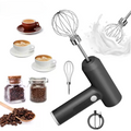 Elektrischer Mixer Schneebesen Handmixer Rührgerät Milchaufschäumer