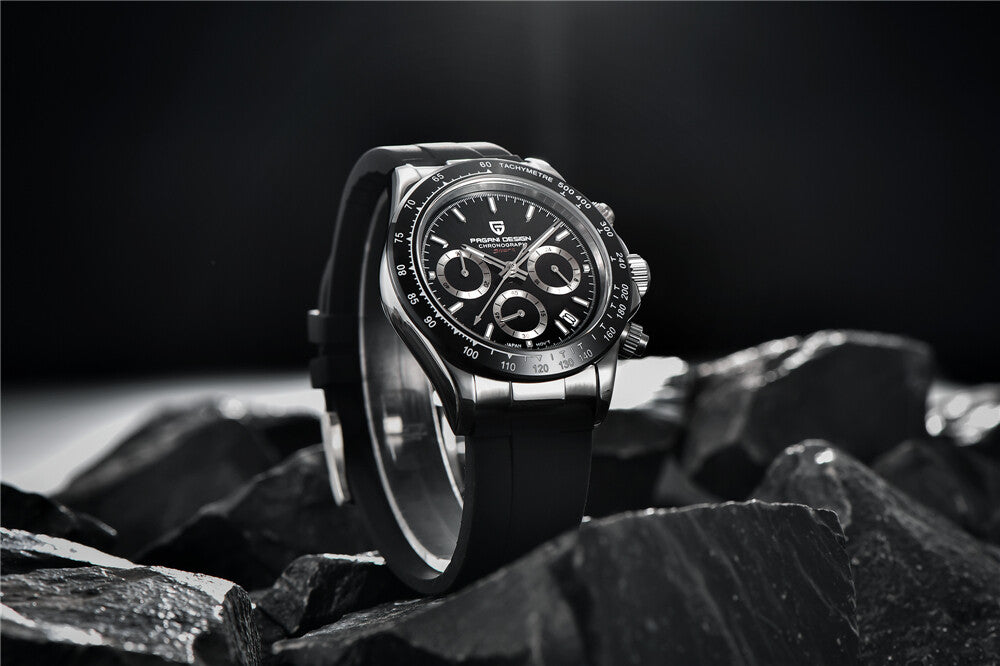 Pagani Design PD-1664 Uhr Chronometer Herrenuhr Männer Quartz Edelstahl