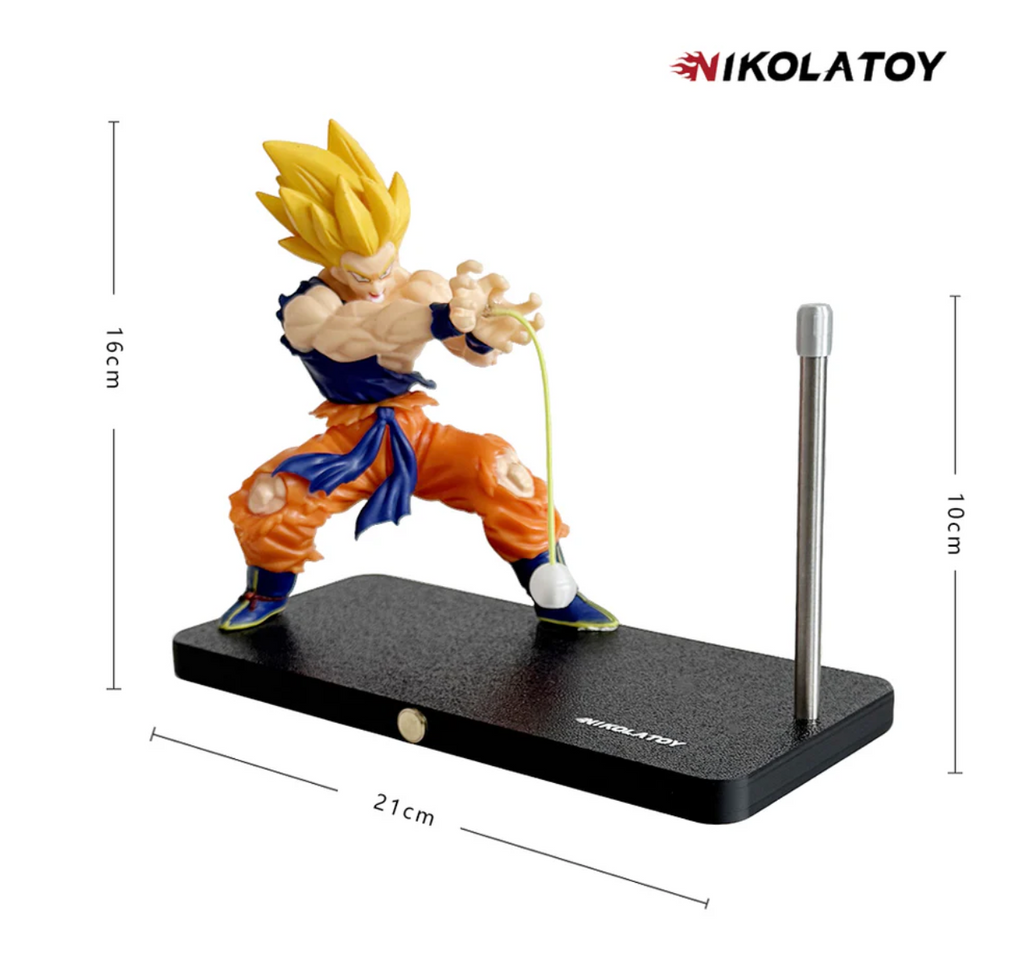 Nikolatoy Dragon Ball Son Goku Lampe Kamehameha Magnetisch LED Nachtlampe
