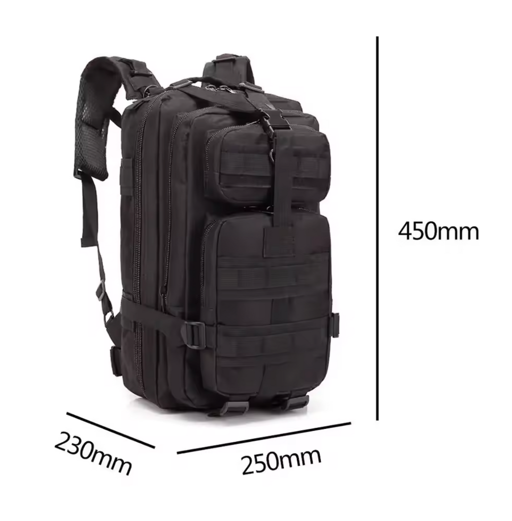 30L Wanderrucksack Taktischer Rucksack Wasserresistent Outdoor Ausrüstung