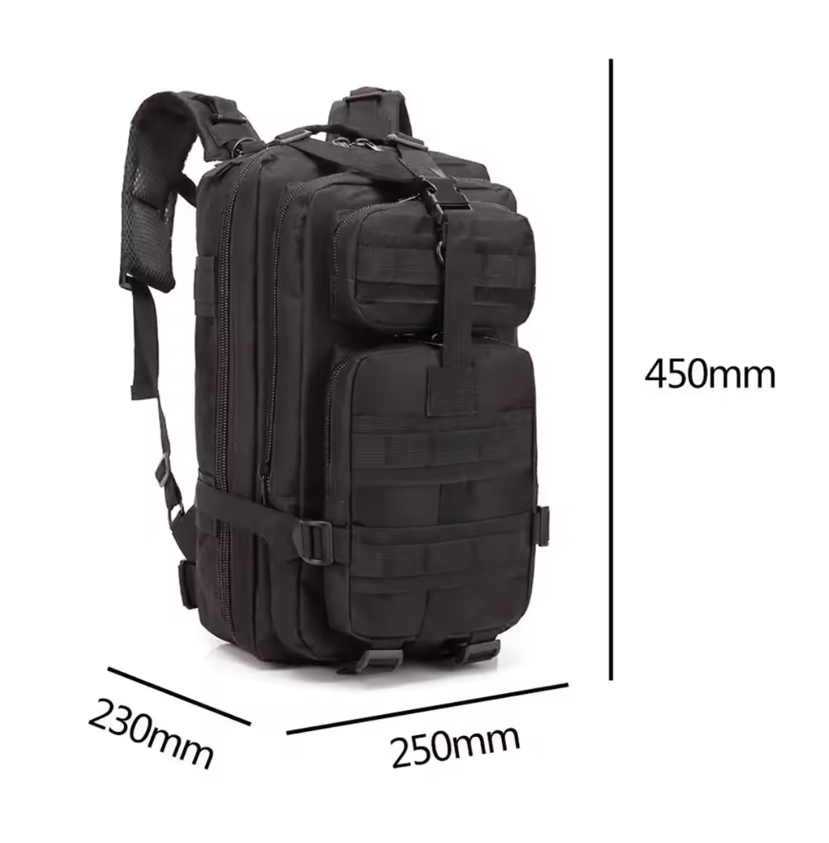 30L Wanderrucksack Taktischer Rucksack Wasserresistent Outdoor Ausrüstung