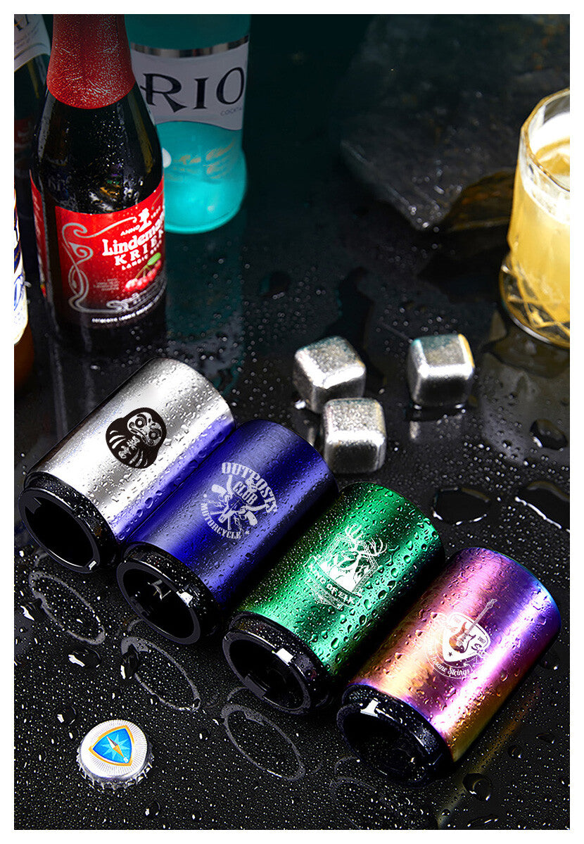 Flaschenöffner Bieröffner Automatischer Bier Flaschen Öffner Kapselheber Magnet