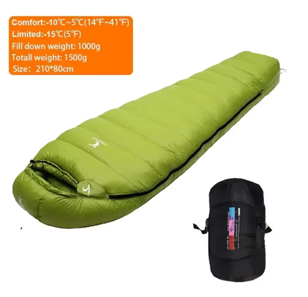 Schlafsack Mumienschlafsack Winter -20 Grad Comfort Camping Zelt Baumwolle