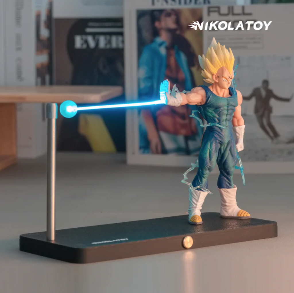 Nikolatoy Dragon Ball Vegeta Lampe Kamehameha Magnetisch LED Nachtlampe