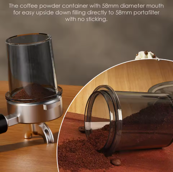 Kaffeemühle Biolomix elektrisch 150 W Kaffeebohnen Espresso Mühle