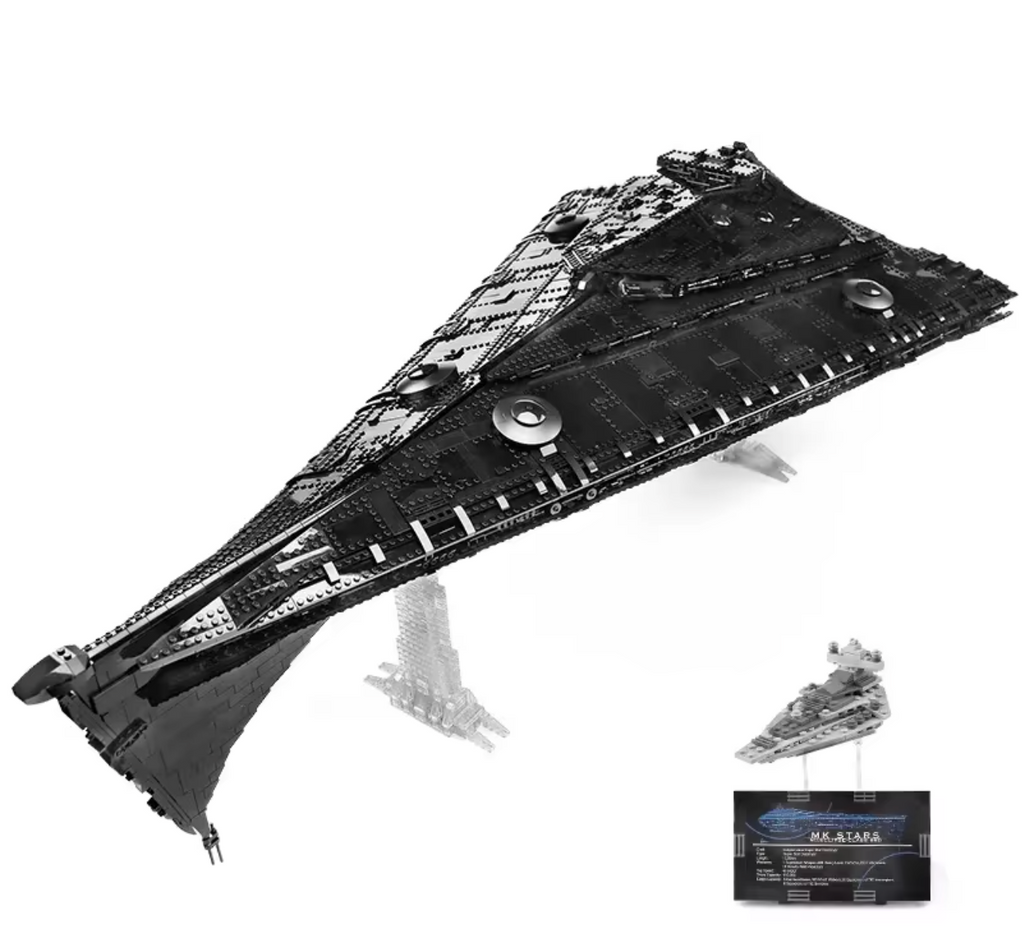 Mould King 21004 Dreadnought Starship Baumodell Set Klemmbausteine 10368 Teile