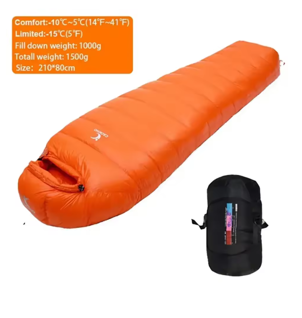 Schlafsack Mumienschlafsack Winter -20 Grad Comfort Camping Zelt Baumwolle