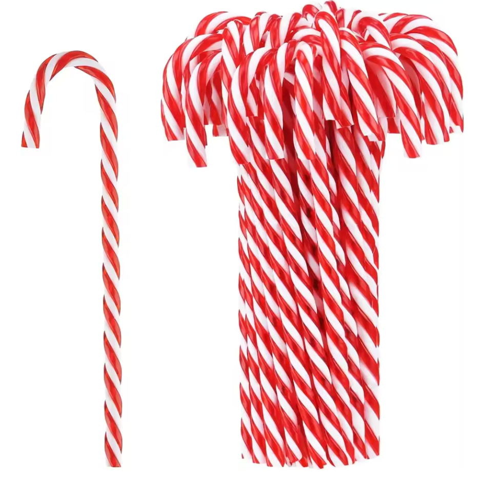 Weihnachtsbaumschmuck Zuckerstangen Weihnachtsbaum Anhänger Candycane Ornamente