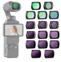 Magnetisches ND Filter Set für DJI Osmo Pocket 3 CPL UV ND8 bis ND1000