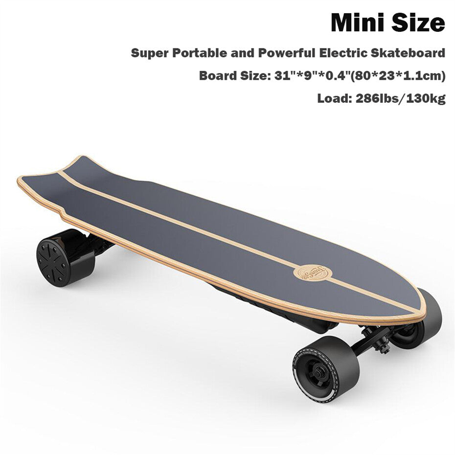 Teamgee H20 Mini Electric Skateboard Longboard intelligente Dual 450w Motor