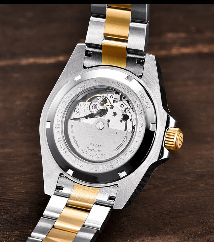Pagani Design PD-1639 Uhr GMT Master Herrenuhr Männer Hulk Seiko NH35 Automatik