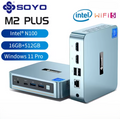 Soyo M2 Plus Mini PC Intel N100 CPU 16GB DDR4 Ram 512GB SSD
