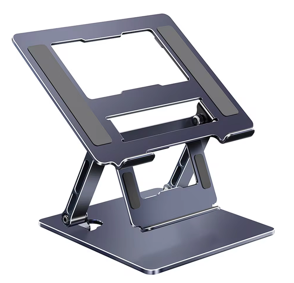 Metall Laptop Ständer 10"-17" mit Handyhalterung Tablet Projektor Halterung