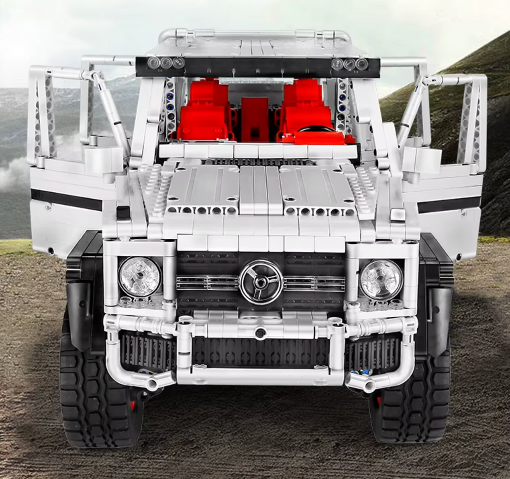 Mould King 13061 Ferngesteuertes RC Geländewagen 6x6 Set 3825 Teile