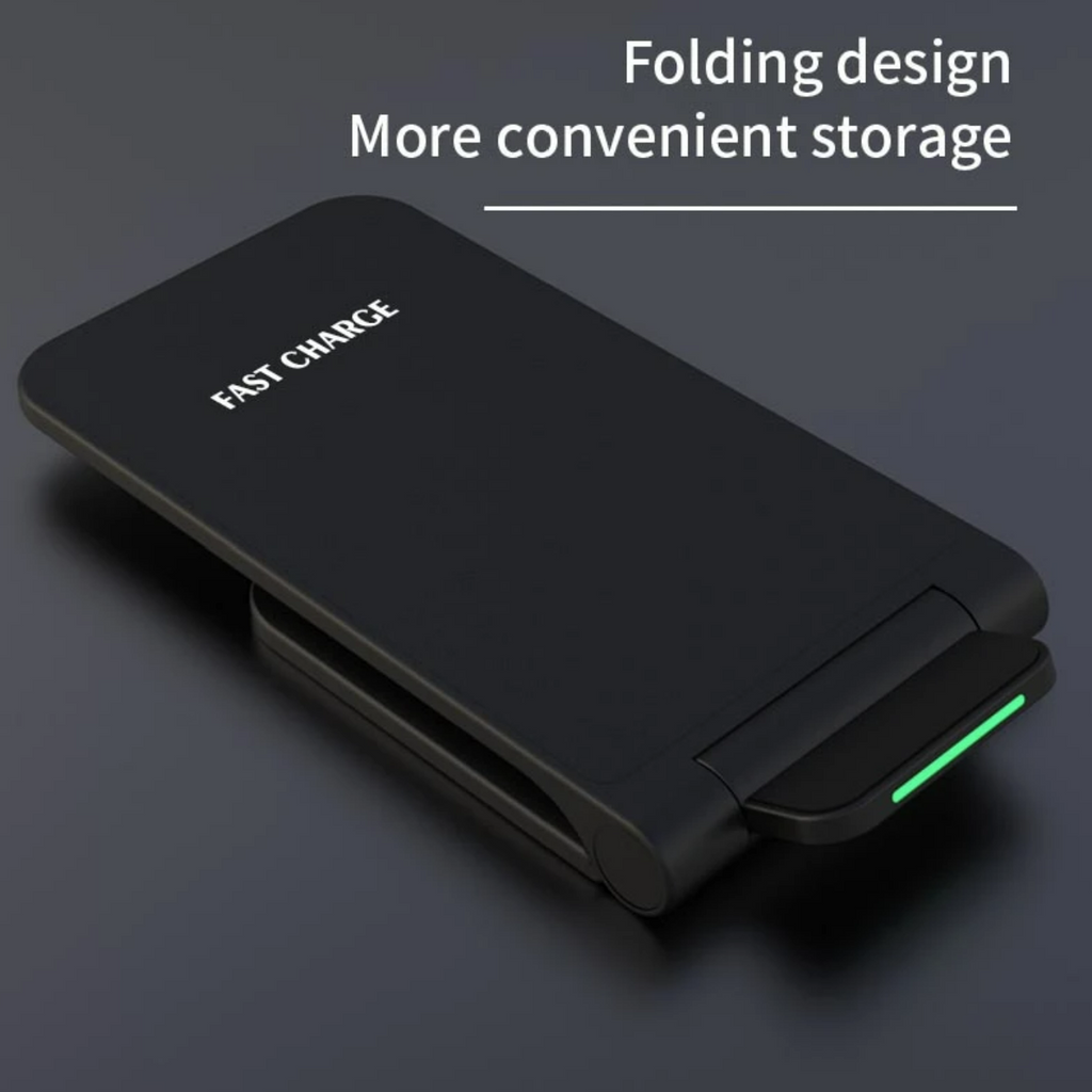 40W Wireless Fast Charger Ladegerät Stand Pad Für Samsung Apple iPhone Android
