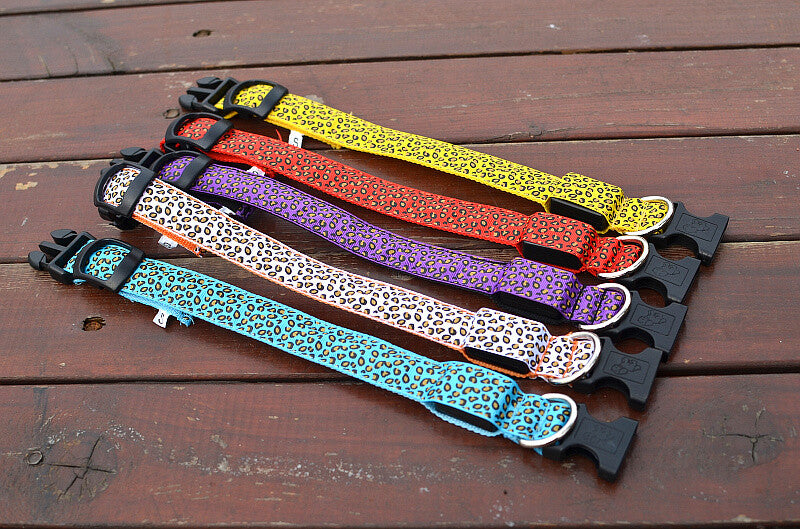 Hundehalsband 5 Größen S-M-L-XL LED Leuchthalsband für Hunde 8 Farben Halsband