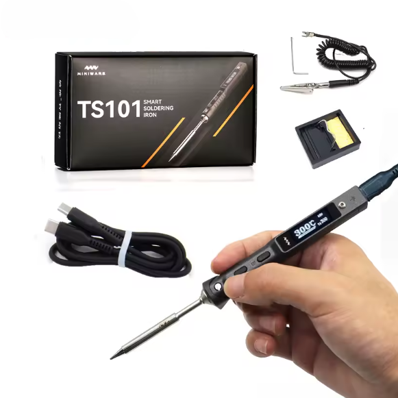 TS101 65W tragbarer Lötkolben elektrisch Digital Einstellbare Temperatur