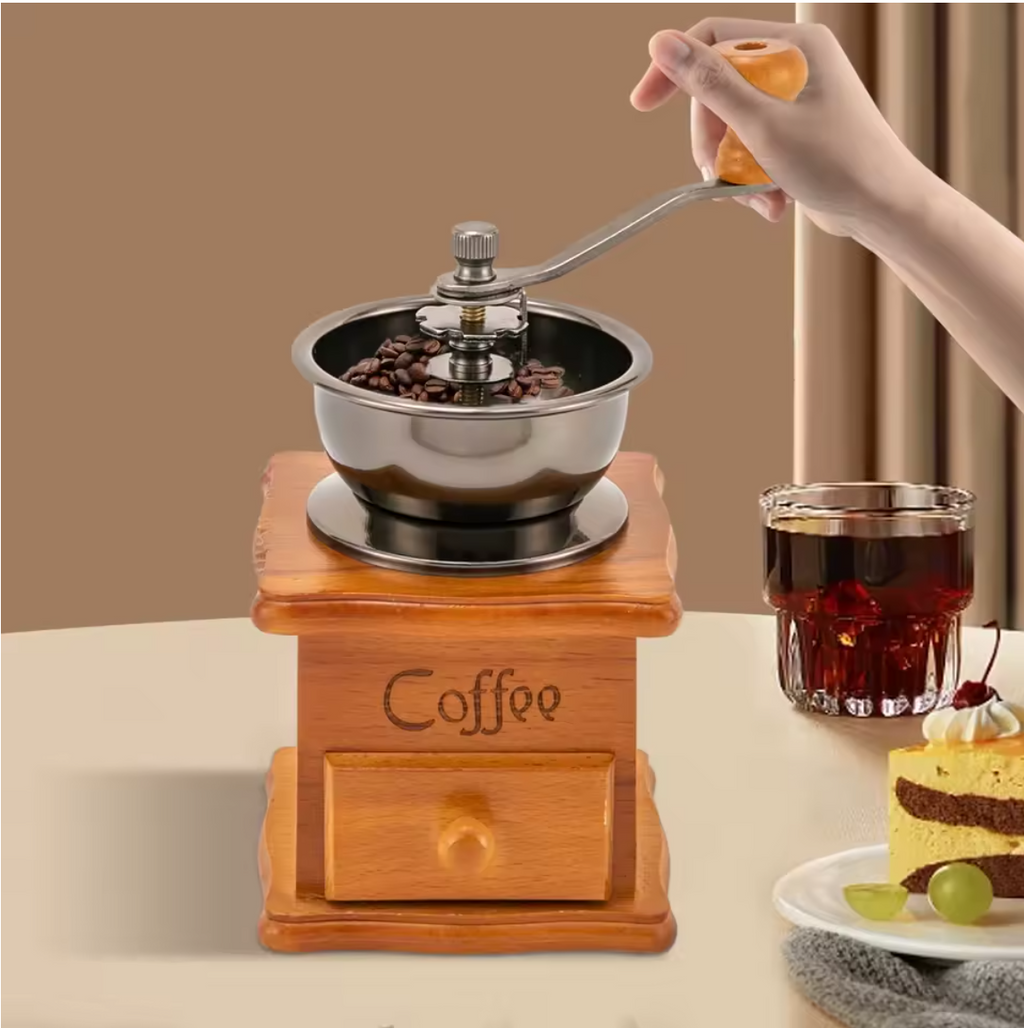 Manuelle Kaffeemühle Handmühle Vintage Mahlwerk Kaffeebohne