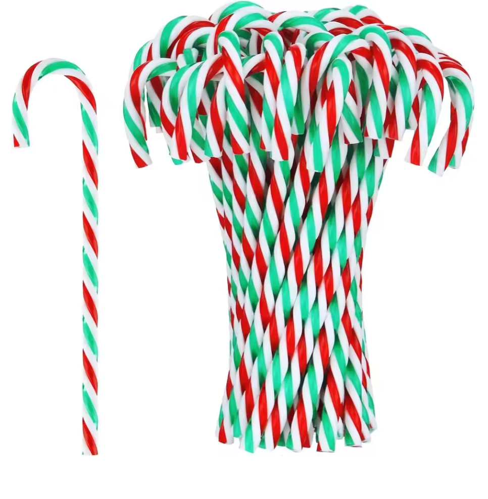 Weihnachtsbaumschmuck Zuckerstangen Weihnachtsbaum Anhänger Candycane Ornamente