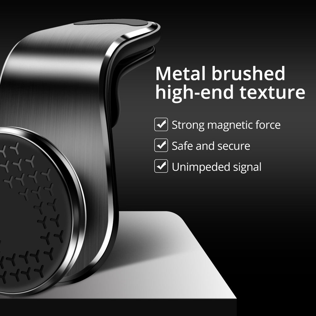 Auto Handyhalterung Magnet Smartphone Lüftungsgitter KFZ Halter Universal ALU