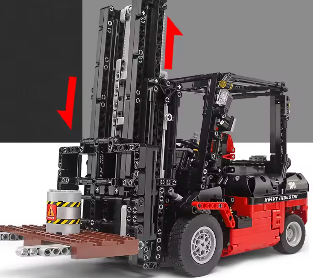 Mould King 13106 Gabelstapler RC Technik Forklift 1749 Teile Neu OVP