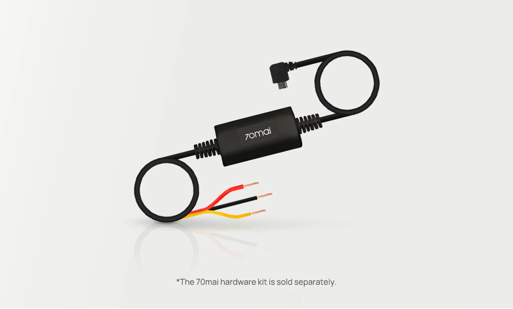 70mai UP02 Hardwire Kit Midrive Dashkam Zubehör 24/7 Überwachung 24h Aufnahme